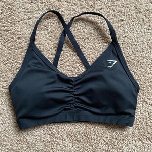 Gymshark ruched sports bra